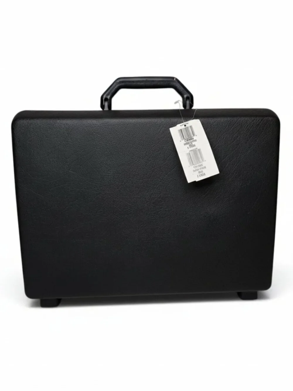 NWT Samsonite Black Delegate Attache Hard Body Storage Briefcase FLAW no key